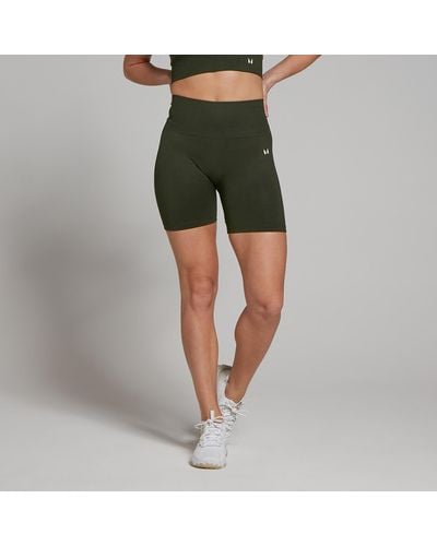 Mp Shape Seamless Cycling Shorts - Green