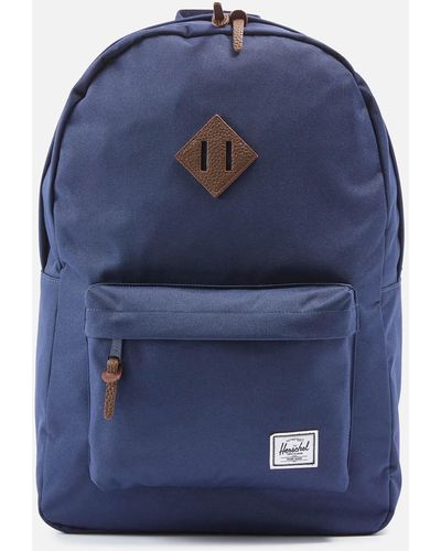 Herschel Supply Co. Heritage Canvas Backpack - Blue
