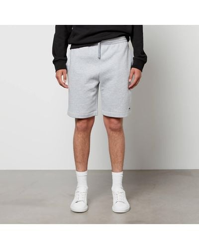 Lacoste Cotton-blend Jersey Shorts - Grey