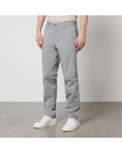 BOSS C-genius-w-224 Stretch-gaberdine Chino Trousers - Grey