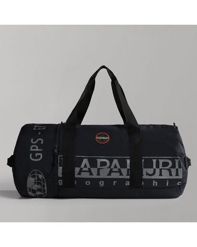 Napapijri Salinas Logo-print Ripstop Duffle Bag - Black