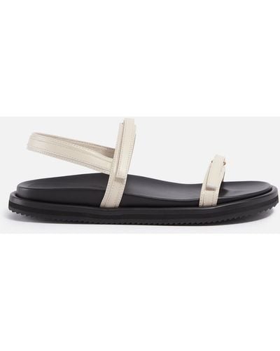 Alias Mae Dana Leather Sandals - White