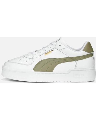 PUMA Ca Pro Basket Leather Sneakers - White