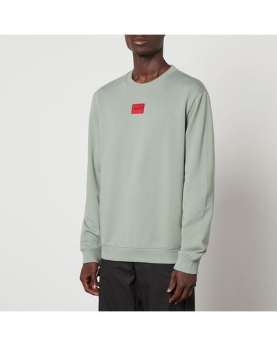 HUGO Diragol Cotton Sweatshirt - Green