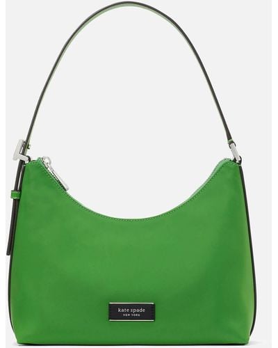 Kate Spade Sam Icon Nylon Small Shoulder Bag - Green