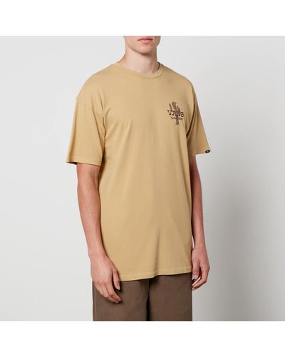Vans On The Road Overdye Cotton-jersey T-shirt - Natural