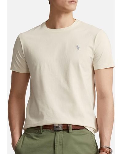 Polo Ralph Lauren Cotton-Jersey T-Shirt - Natural