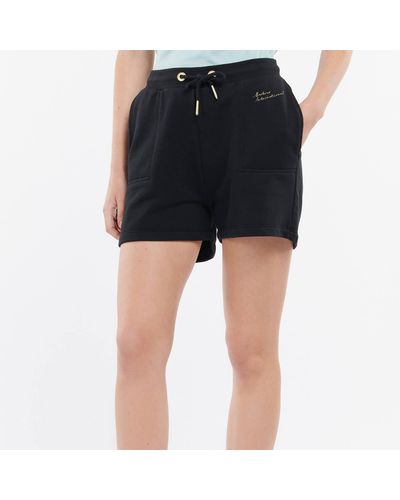 Barbour Chequer Shorts - Black