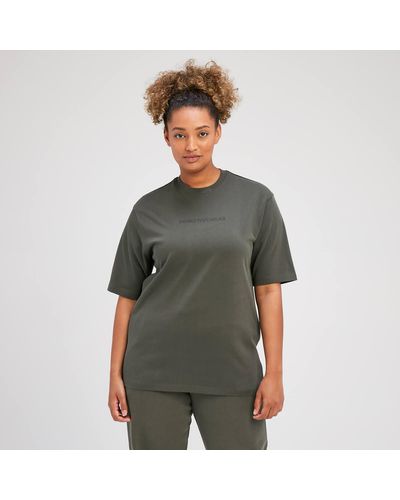 Mp Rest Day Oversized T-shirt - Grey