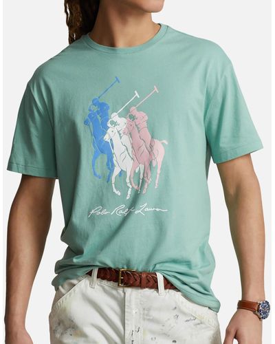 Polo Ralph Lauren Big Pony Cotton T-shirt - Green