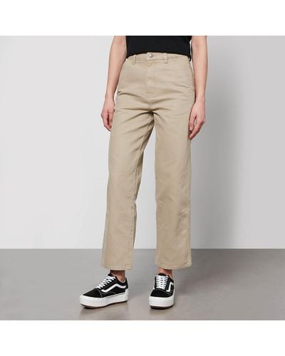 Dickies Duck Cotton-canvas Pants - Natural