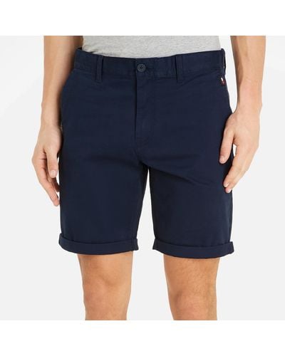 Tommy Hilfiger Scanton Cotton-blend Shorts - Blue