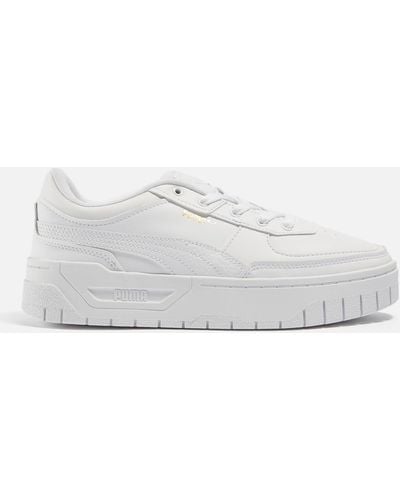 PUMA Cali Dream Leather Sneakers - White