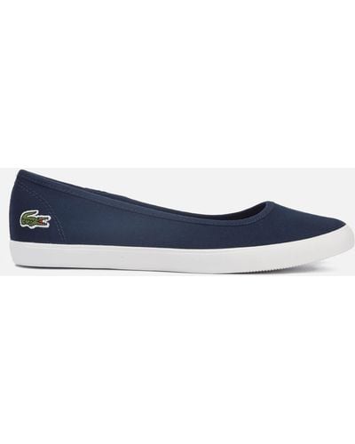 Lacoste Flats and flat shoes for Women | Online Sale up to 55% off | Lyst  Australia