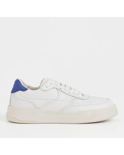 Vagabond Shoemakers Selena Leather Basket Trainers - White