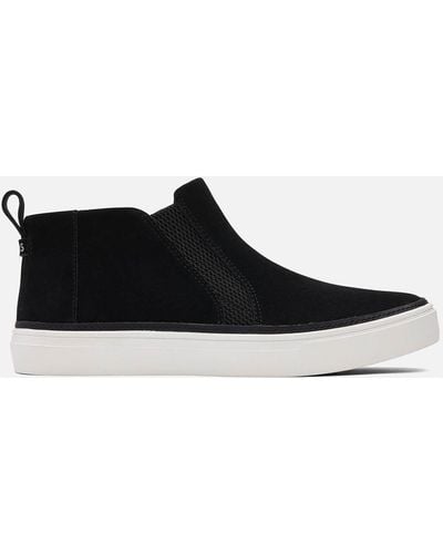 TOMS Bryce Suede Ankle Boots - Black