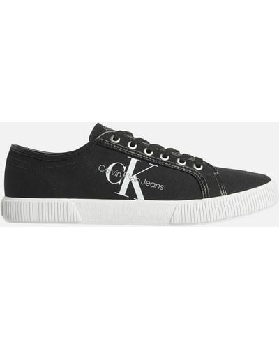 Calvin Klein Essential Vulcanised Sneakers - Black