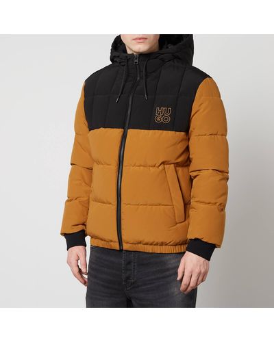 HUGO Balin2311 Quilted Shell Jacket - Multicolour