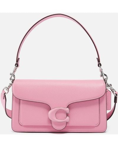 COACH Tabby 26 Pebble-grained Leather Shoulder Bag - Pink