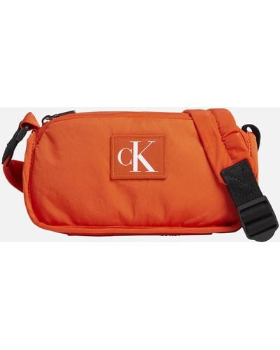 Calvin Klein City Nylon Camera Bag - Orange