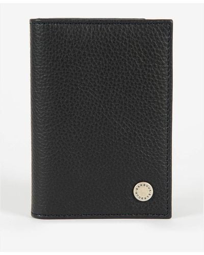 Barbour Barbour Leather Wallet - Black