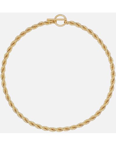 Ted Baker Lydiaa Rope Chain Gold-tone Necklace - Metallic