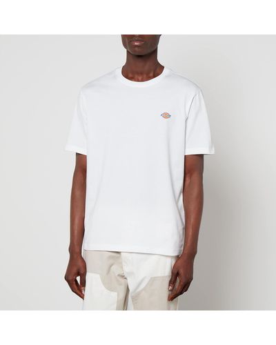 Dickies Mapleton Logo Cotton-Jersey T-Shirt - Weiß