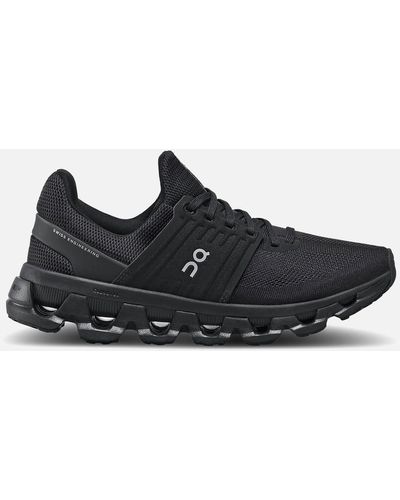 On Shoes Cloudswift Mesh Running Sneakers - Black