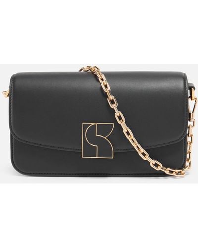 Kate Spade Dakota Small Leather Crossbody Bag - Black