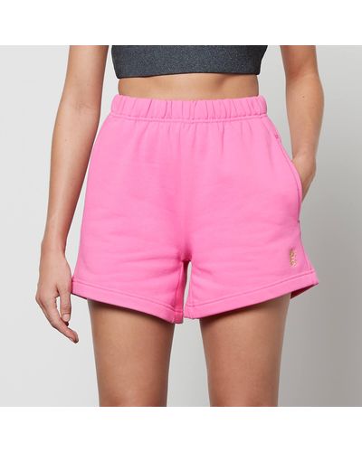 P.E Nation All Around Organic Cotton-jersey Shorts - Pink