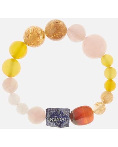 Nunoo Happy Yellow Crystal Bracelet - Metallic