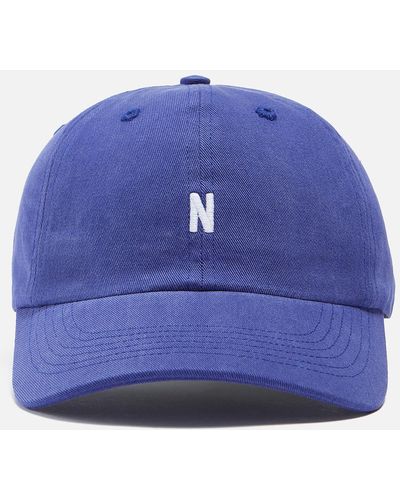 Norse Projects Twill Sports Cap - Blue