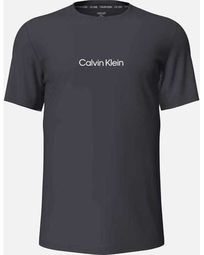 Calvin Klein Jeans Logo Cotton-blend T-shirt - Black