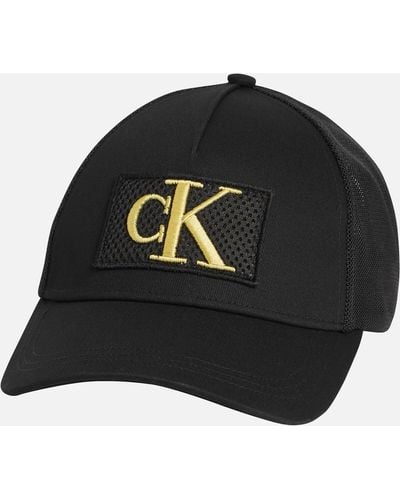 Calvin Klein Explorer Trucker Hat - Black