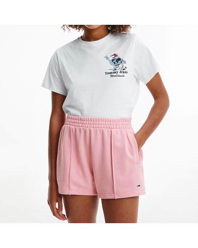 Tommy Hilfiger Tjw Tommy Essential Shorts - Pink