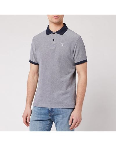 Barbour Sports Polo Mix - Gray