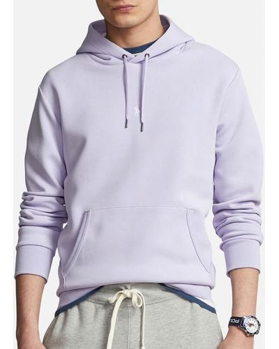 Polo Ralph Lauren Double Knit Hoodie - Purple