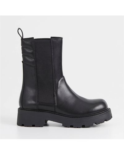 Vagabond Shoemakers Cosmo 2.0 Leather Chelsea Boots - Black