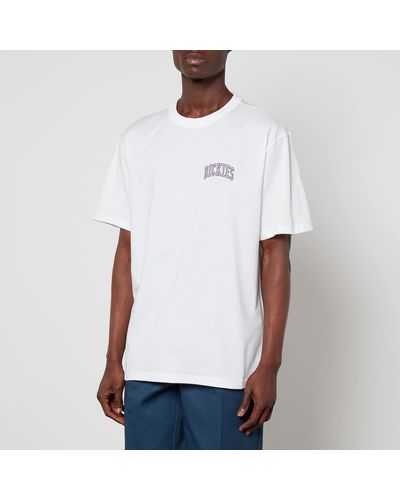 Dickies Aitkin Logo-print Cotton-jersey T-shirt - White