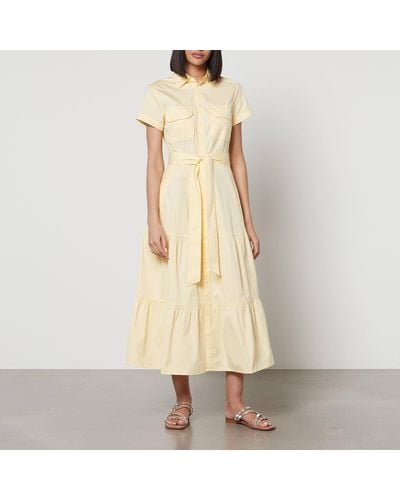 Polo Ralph Lauren Cotton-Poplin Dress - Natural