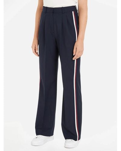 Tommy Hilfiger Trousers for Women | Online Sale up to 80% off | Lyst  Australia