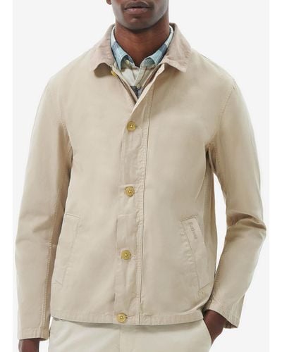 Barbour Crimdon Cotton Jacket - Natural