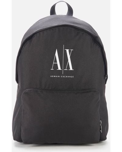 Armani Exchange Ax Logo Nylon Backpack - Multicolor