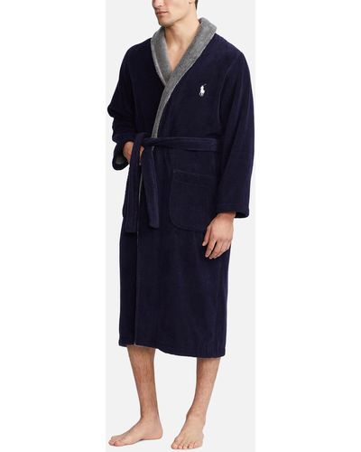 ralph lauren mens towelling robe