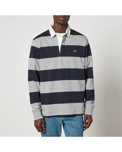 Men's Rugger Long-Sleeve Polo Shirt | Green | 2XS | Uniqlo US