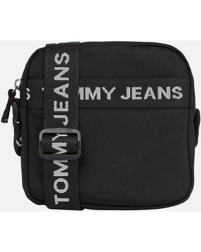 Tommy Hilfiger Essential Jacquard-canvas Bag - Black