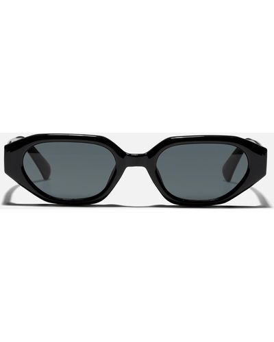 Samsøe & Samsøe Sajohn Acetate Oval-frame Sunglasses - Black