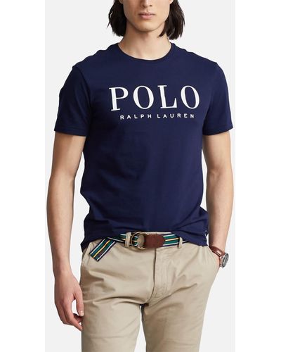 Polo Ralph Lauren Script Logo T-shirt - Blue