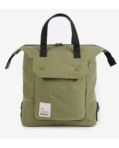 Barbour X Ally Capellino Ben Backpack - Green