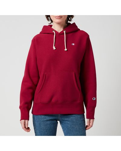 Champion Hooded Sweatshirt - Red